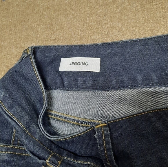 Torrid First at Fit Jeggings Exposed Button Fly Blue Womens Size 24R - Picture 4 of 10